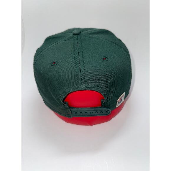 Vintage Oregon Ducks The Game Snapback Hat UO Green Yellow - Picture 3 of 6